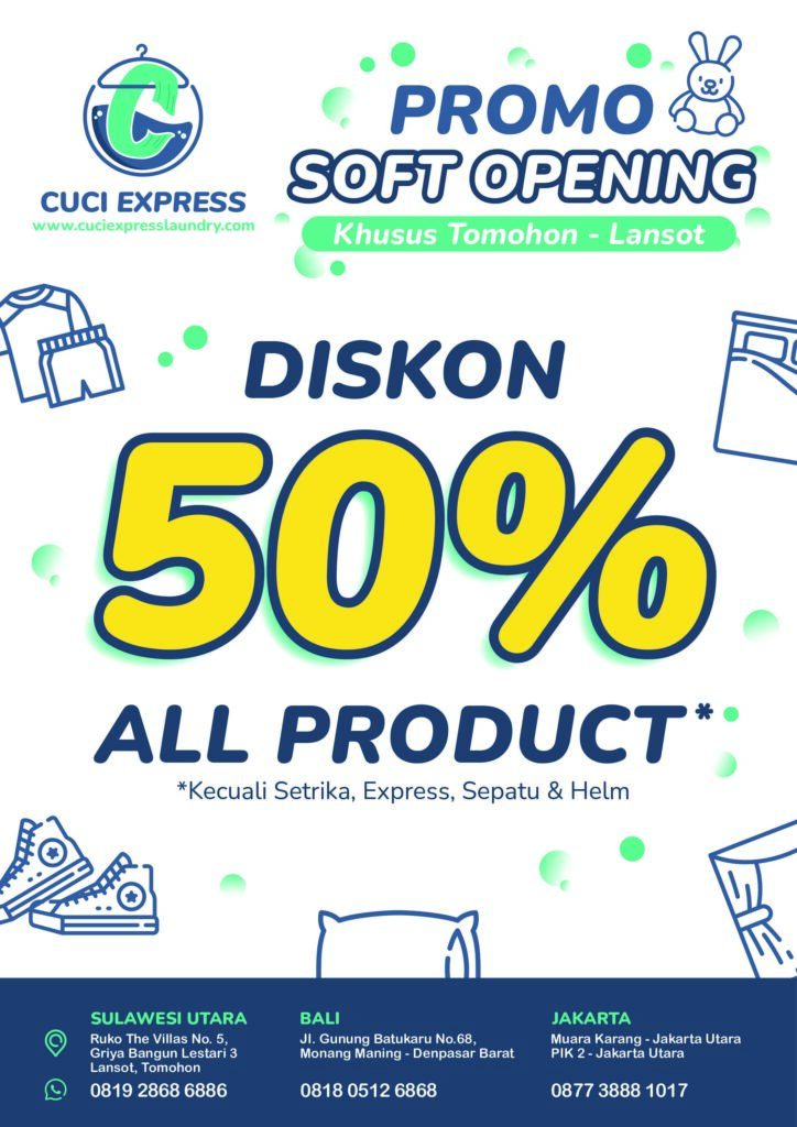 A2 Promo Soft Opening 50%